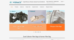 Desktop Screenshot of dustfilter-bag.com